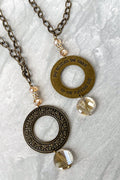 She Believed Necklace in Crystal