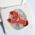 Seed Beaded Lobster Coin Purse