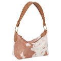 Calf Hair Cow Printed Bucket Shoulder Bag