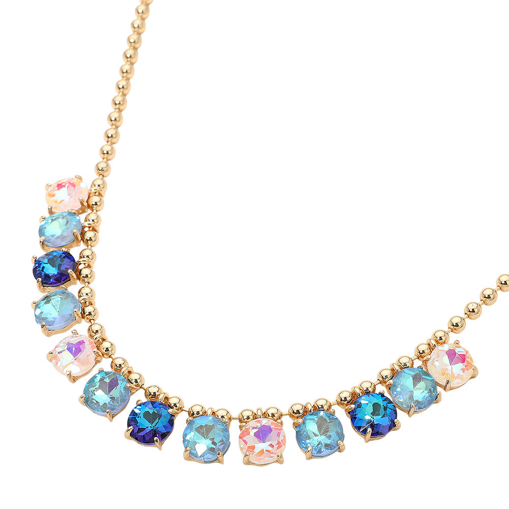 Candy Colored Gemstone Necklace