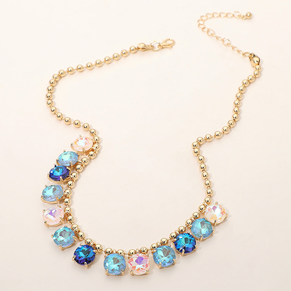 Candy Colored Gemstone Necklace