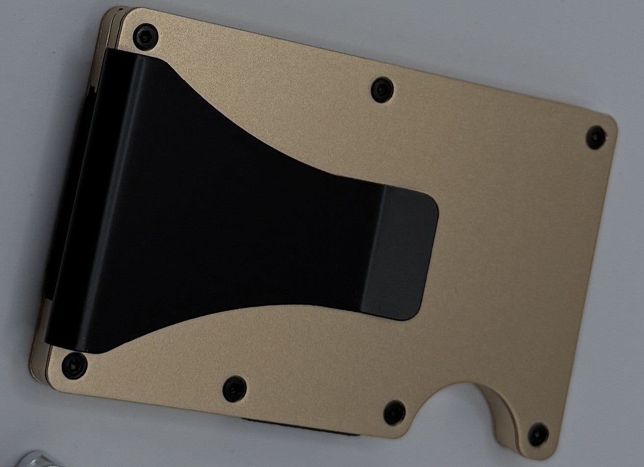 Slim Metal Minimalist Wallet