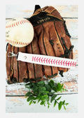 Baseball Stitch Wristlet Keychain – Game Day Essential