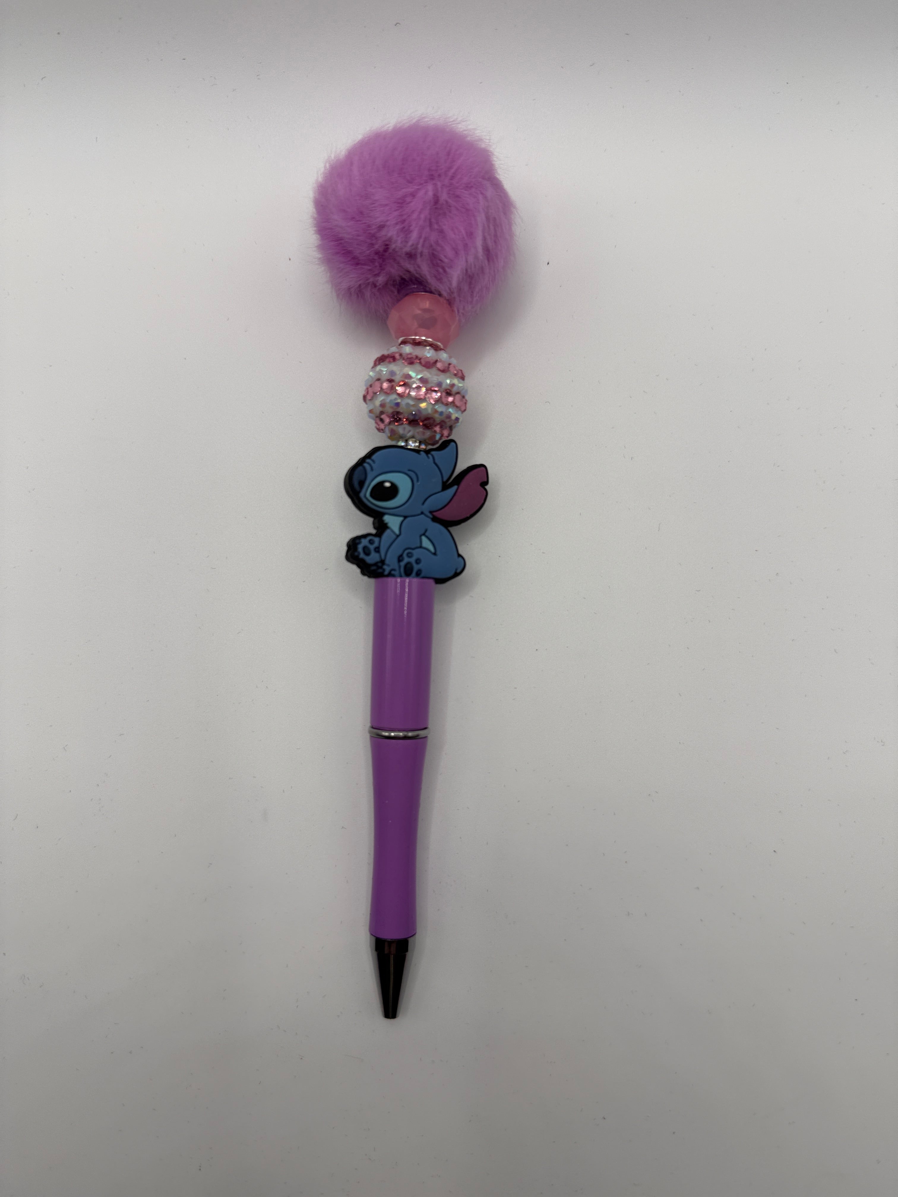 Handmade Beaded Novelty Pen – Puff & Fluff Edition