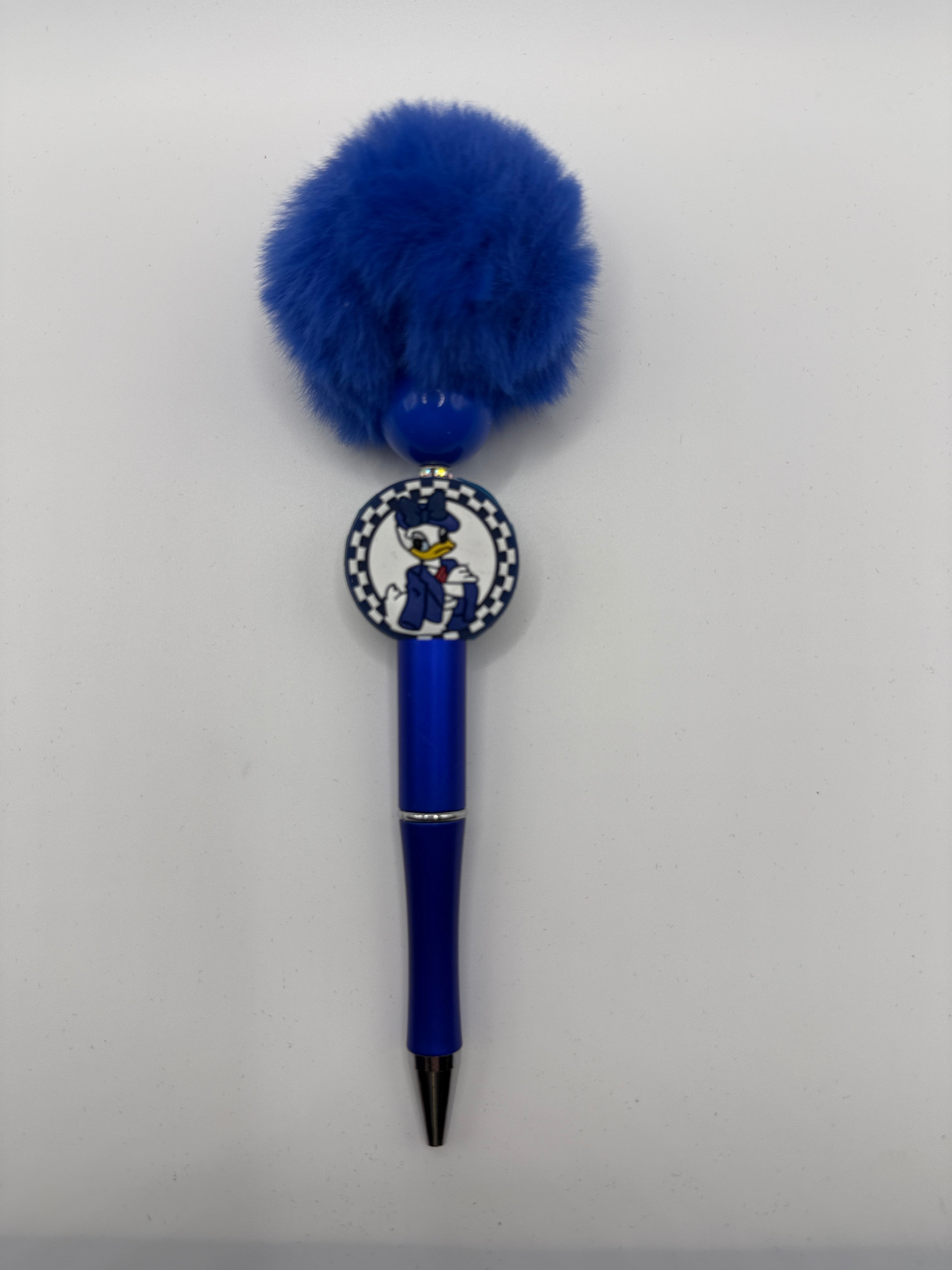 Handmade Beaded Novelty Pen – Puff & Fluff Edition