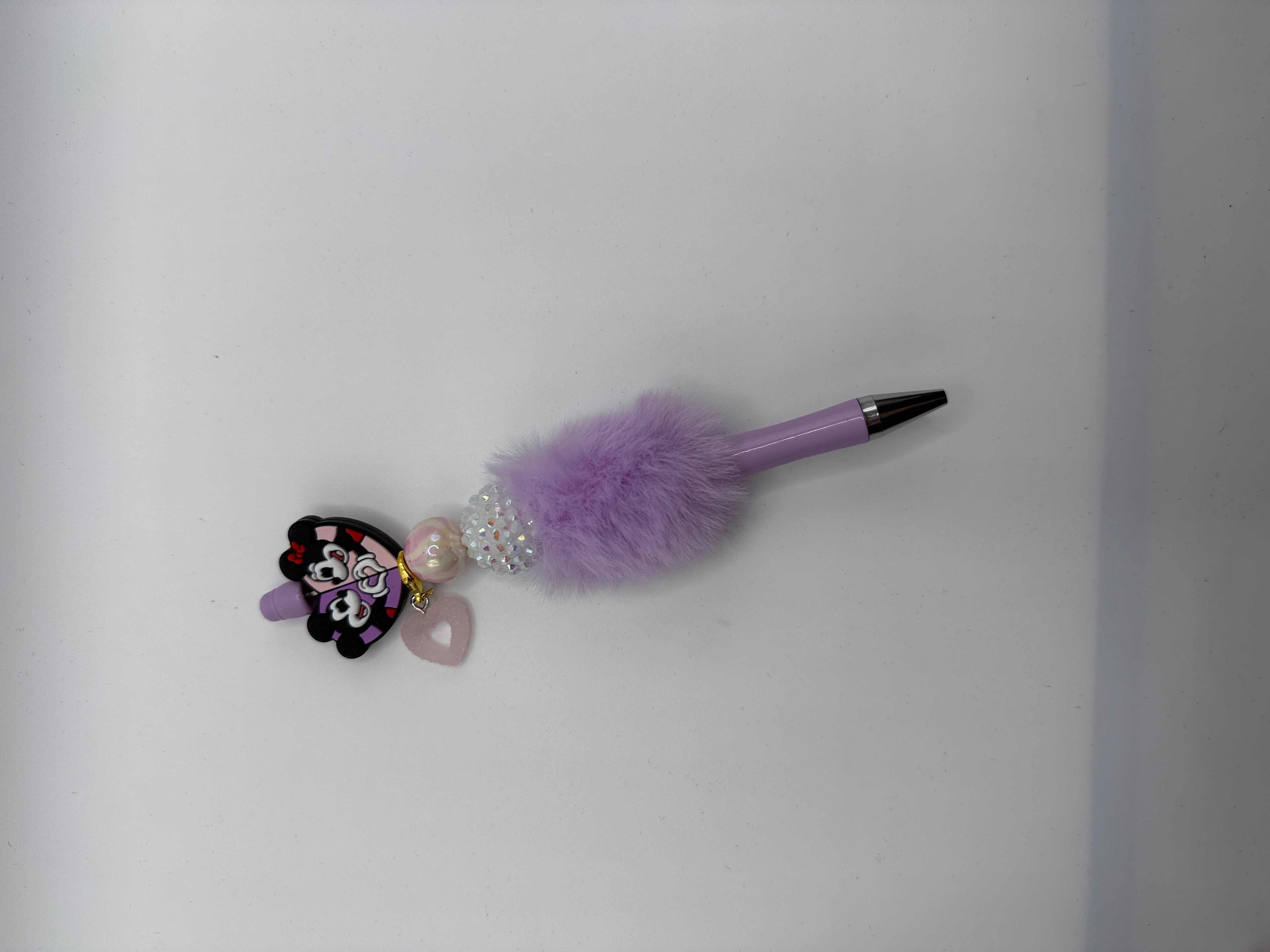 Handmade Beaded Novelty Pen – Puff & Fluff Edition