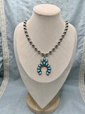 Handmade Desert Sky Crescent Necklace